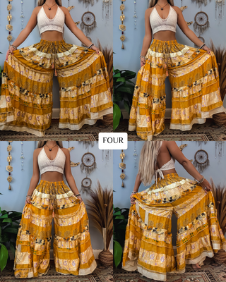 LUNA TIERED PANTS (SHORT)