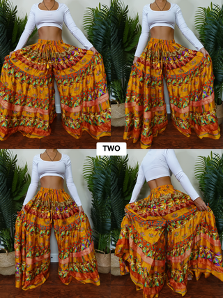 LUNA TIERED PANTS (REGULAR)