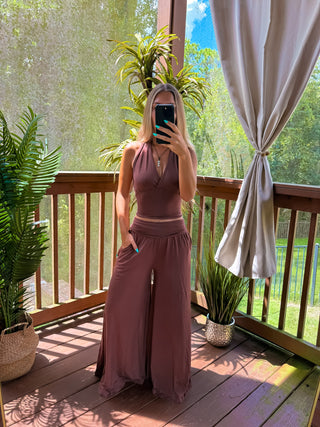 DAWN WIDE LEG TROUSERS