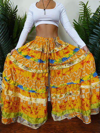 LUNA TIERED PANTS (SHORT)