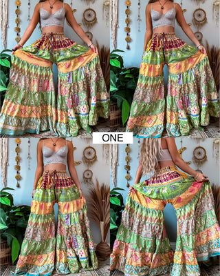 LUNA TIERED PANTS (TALL)