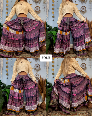 LUNA TIERED PANTS (SHORT)