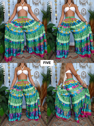 LUNA TIERED PANTS (REGULAR)