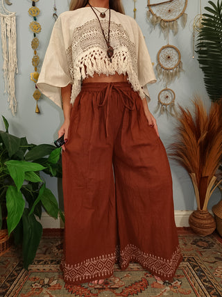 TALIA WIDE LEG TROUSERS