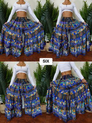 LUNA TIERED PANTS (SHORT)