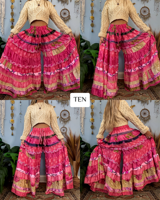 LUNA TIERED PANTS (SHORT)