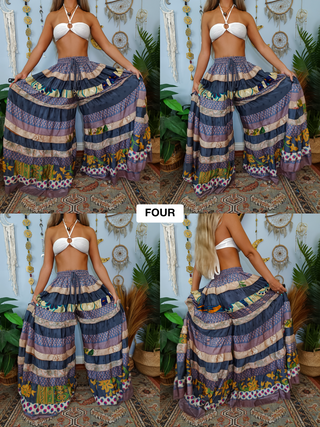 LUNA TIERED PANTS (TALL)