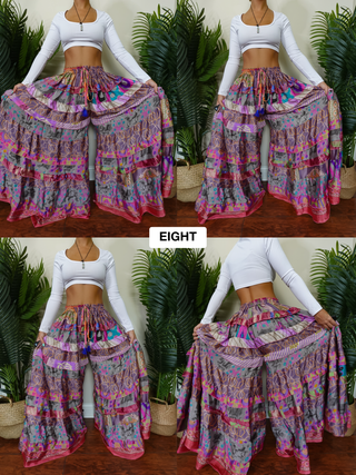 LUNA TIERED PANTS (REGULAR)