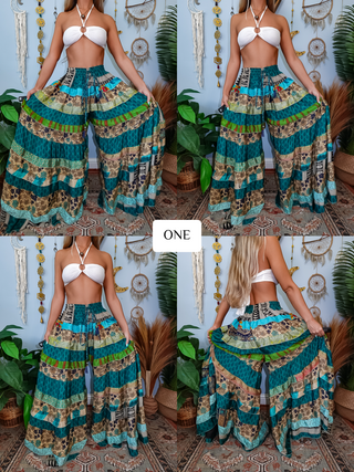 LUNA TIERED PANTS (REGULAR)