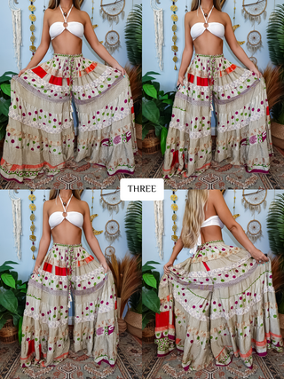 LUNA TIERED PANTS (REGULAR)