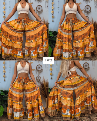 LUNA TIERED PANTS (SHORT)