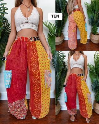 MAIA CONVERTIBLE STRAIGHT LEG / HAREM TROUSERS (SHORT)
