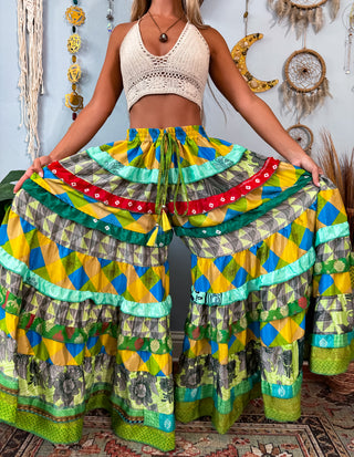 LUNA TIERED PANTS (SHORT)