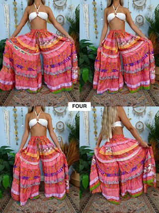 LUNA TIERED PANTS (SHORT)