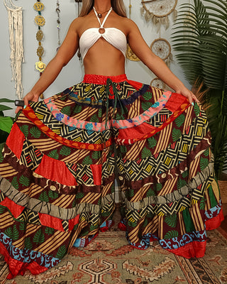 LUNA TIERED PANTS (regular)