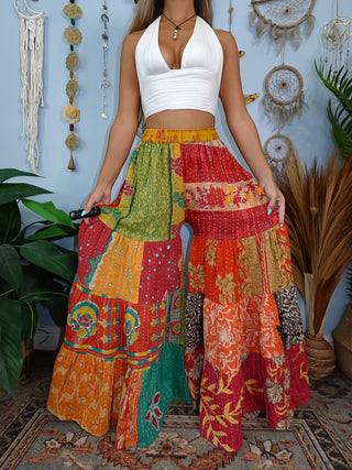MAIA TIERED PANTS (SHORT)