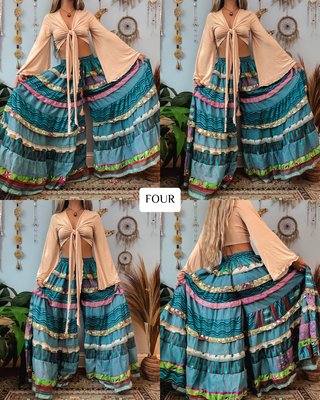 LUNA TIERED PANTS (SHORT)