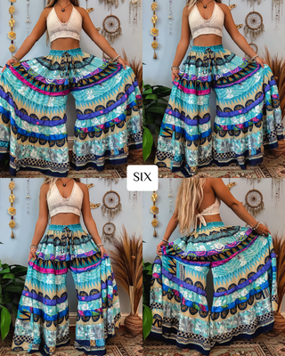LUNA TIERED PANTS (SHORT)