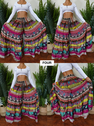 LUNA TIERED PANTS (SHORT)