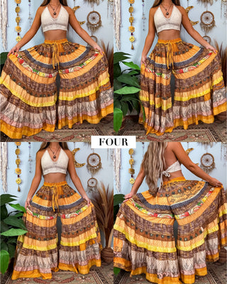 LUNA TIERED PANTS (SHORT)