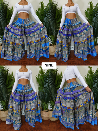 LUNA TIERED PANTS (SHORT)