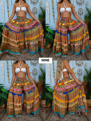 LUNA TIERED PANTS (GODDESS+)