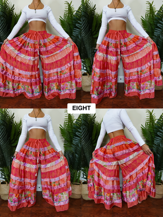LUNA TIERED PANTS (SHORT)