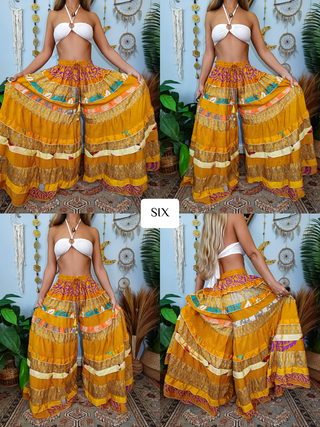 LUNA TIERED PANTS (SHORT)