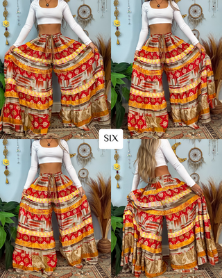 LUNA TIERED PANTS (SHORT)