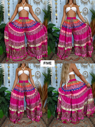 LUNA TIERED PANTS (REGULAR)