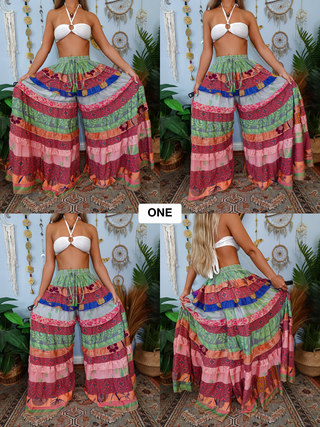 LUNA TIERED PANTS (TALL)