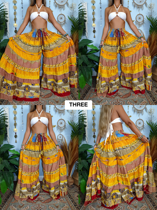 LUNA TIERED PANTS (REGULAR)
