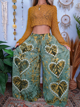 AMORE WIDE LEG TROUSERS