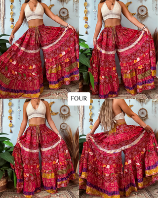 LUNA TIERED PANTS (SHORT)