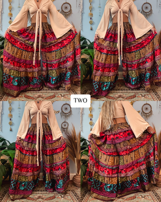 LUNA TIERED PANTS (GODDESS+)