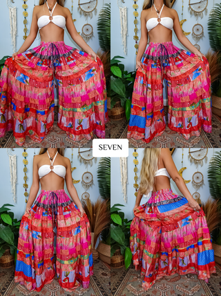 LUNA TIERED PANTS (REGULAR)