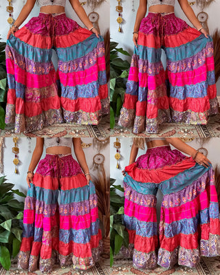 LUNA TIERED PANTS (TALL)