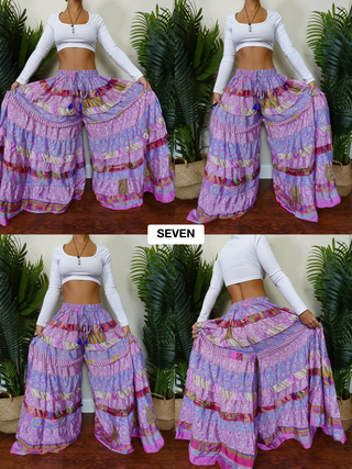 LUNA TIERED PANTS (REGULAR)