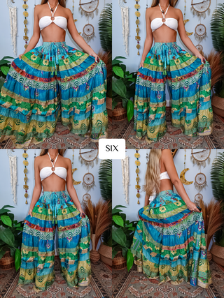 LUNA TIERED PANTS (REGULAR)