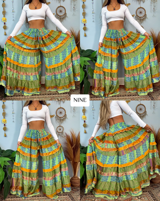 LUNA TIERED PANTS (SHORT)