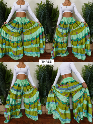 LUNA TIERED PANTS (REGULAR)