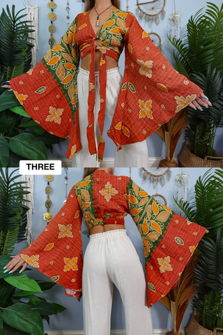 MAIA O-RING BELL SLEEVE TOP