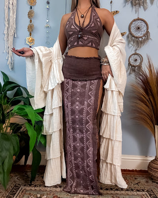 RIVER SPLIT LEG SKIRT