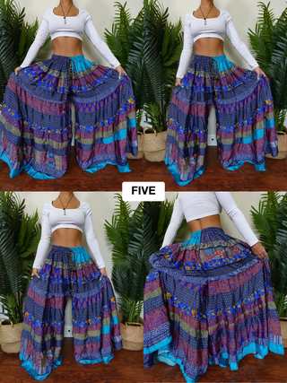 LUNA TIERED PANTS (SHORT)
