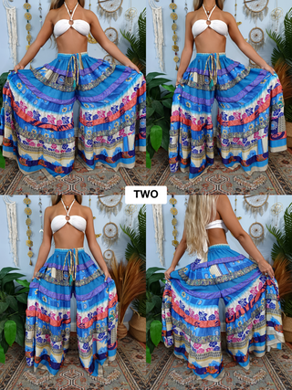 LUNA TIERED PANTS (SHORT)
