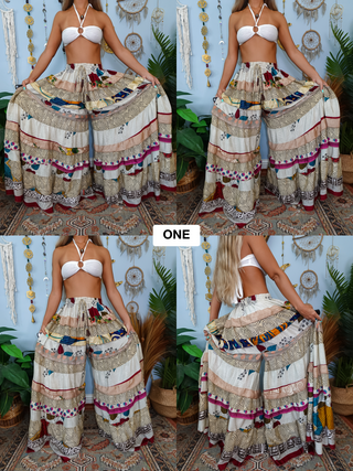 LUNA TIERED PANTS (TALL)