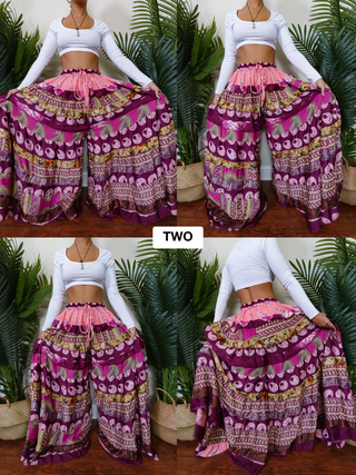 LUNA TIERED PANTS (GODDESS+)