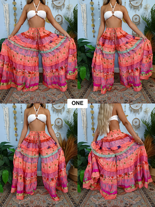 LUNA TIERED PANTS (SHORT)