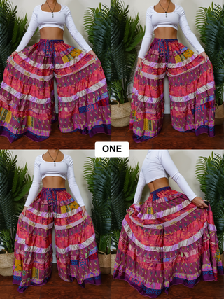 LUNA TIERED PANTS (REGULAR)