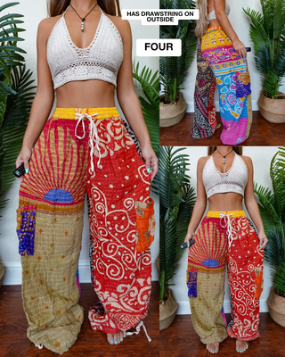 MAIA CONVERTIBLE STRAIGHT LEG / HAREM TROUSERS (TALL)